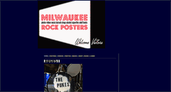 Desktop Screenshot of milwaukeerockposters.com